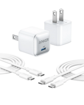 Anker 511 Charger (Nano Pro) with 6 ft USB-C Cable(2-Pack)