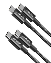2-Pack New Nylon USB C to USB C Cable (3.3ft 60W)