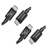 Anker 515 USB-C to USB-C Cable (Thunderbolt 4 Compatible)(2 packs)