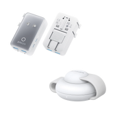 Anker MagGo Wireless Charging Station (3-in-1, Foldable Pad) and Anker Nano Travel Adapter (5-in-1, 20W, 1-Pack)