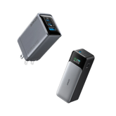 Anker Prime Charger (100W, 3 Ports, GaN) and Anker 737 Power Bank (PowerCore 24K)