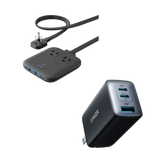 Anker Nano Charging Station (6-in-1, 67W) and Anker 735 Charger (Nano II 65W)