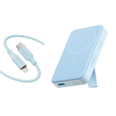 Anker 633 Magnetic Battery and Anker 641 USB-C to Lightning Cable (Flow, Silicone)