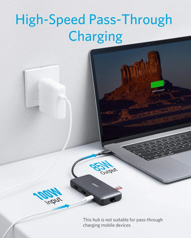 Refurbished Anker 553 USB-C Hub (8-in-1)
