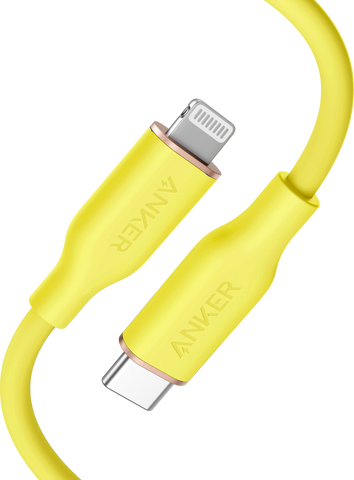 Anker 641 USB-C to Lightning Cable (Flow, 3 ft Silicone)
