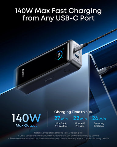 Anker Prime Power Bank (26K, 300W) BOA