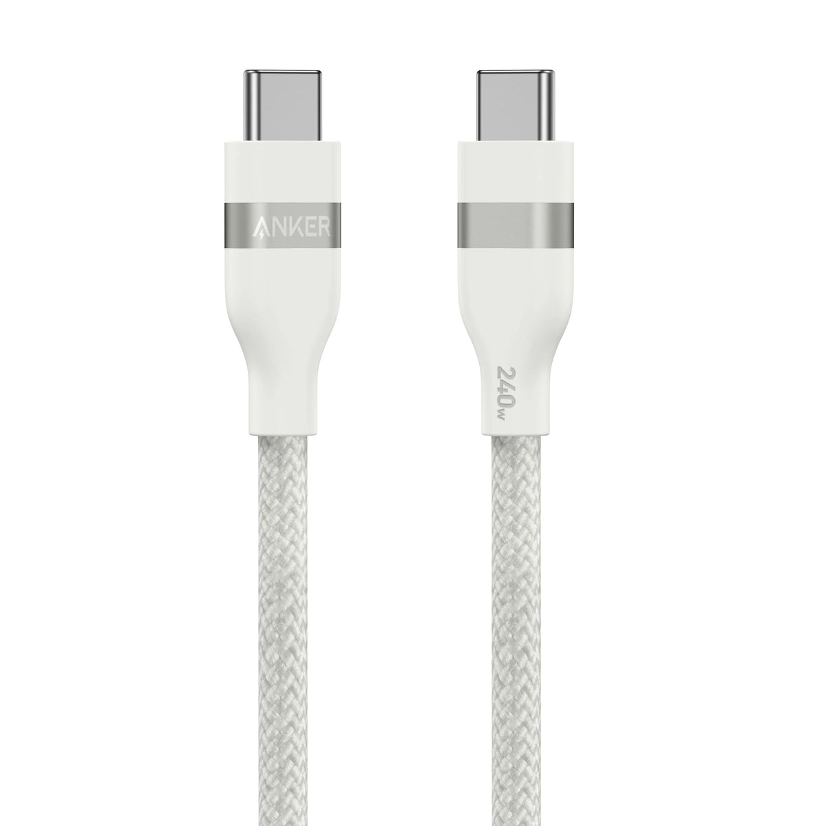 Anker USB-C to USB-C Cable (3 ft / 6 ft, 240W, Upcycled-Braided)