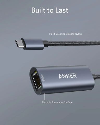 Refurbished Anker PowerExpand USB-C to 2.5 Gbps Ethernet Adapter