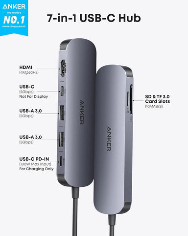 Anker USB-C Hub (7-in-1)