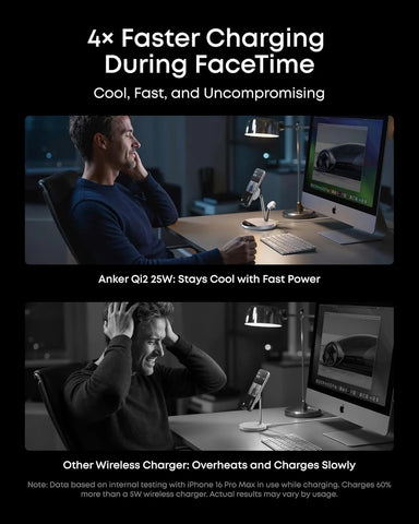 Anker Prime Wireless Charging Station (3-in-1, MagGo, AirCool, Dock Stand)