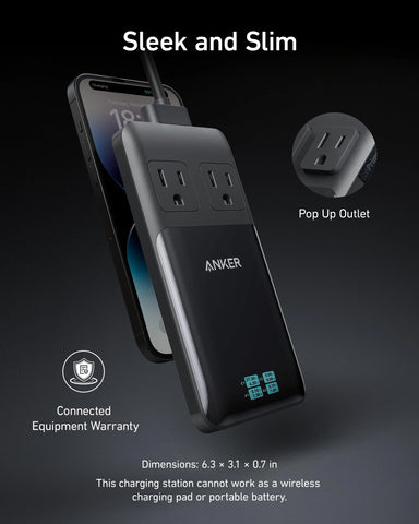 Anker Prime 6-in-1 Charging Station (140W)
