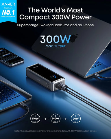 Anker Prime Power Bank (26K, 300W) BOA