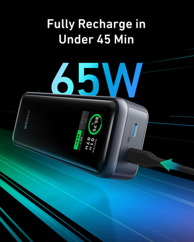 Anker MagGo Wireless Charging Station (3-in-1, Foldable Pad) and 12,000mAh Power Bank (130W)