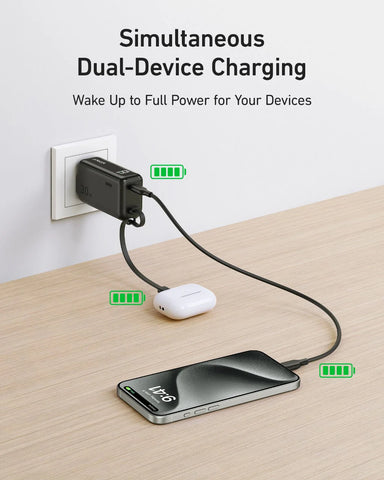Anker Power Bank (30W, Fusion, Built-In USB-C Cable)-boa