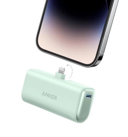 Anker Nano Power Bank (12W, Built-In Lightning Connector)