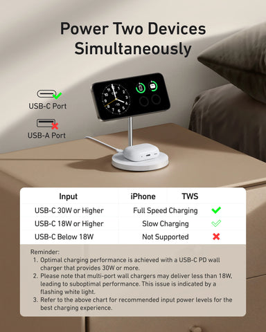 Anker MagGo Wireless Charger (2-in-1, Stand)