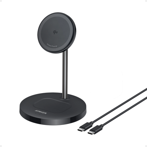 Refurbished Anker MagGo Wireless Charger (2-in-1, Stand)