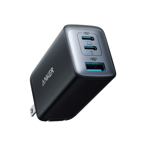 Anker 735 Charger (Nano II 65W) and New Nylon USB-C to USB-C 100W Cable (10 ft)