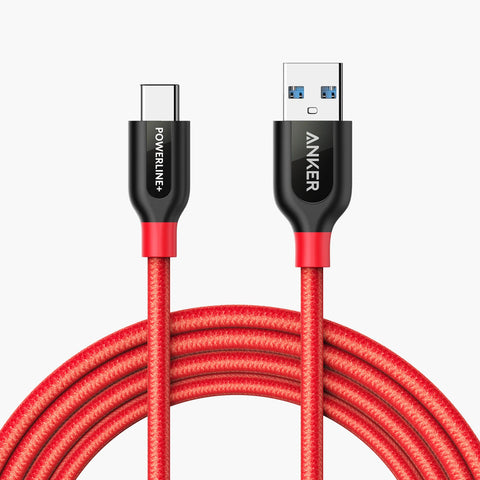Anker Powerline+ USB C to USB 3.0 Cable (3 ft, 6 ft)
