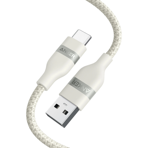 Anker USB-A to USB-C Cable (3 ft/6 ft, Upcycled-Braided)