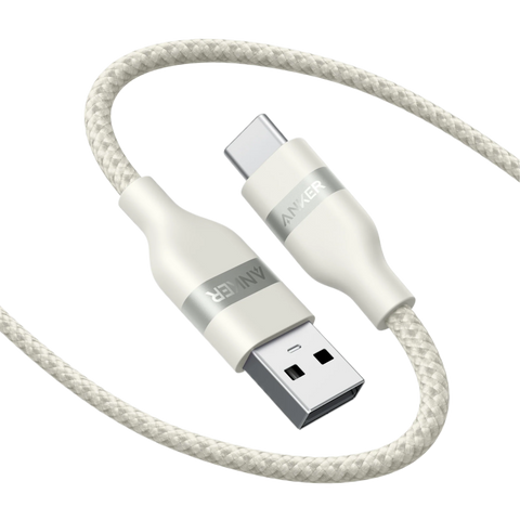 Anker USB-A to USB-C Cable (3 ft/6 ft, Upcycled-Braided)