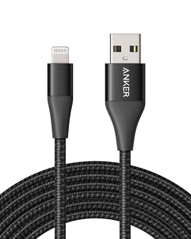 Anker 551 USB-A to Lightning Cable (3 ft / 6 ft / 10 ft)