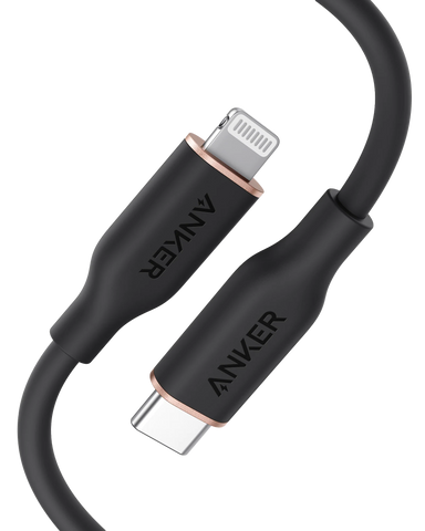 Refurbished Anker 641 USB-C to Lightning Cable (Flow, Silicone)