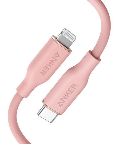 Anker 641 USB-C to Lightning Cable (Flow, 3 ft Silicone)