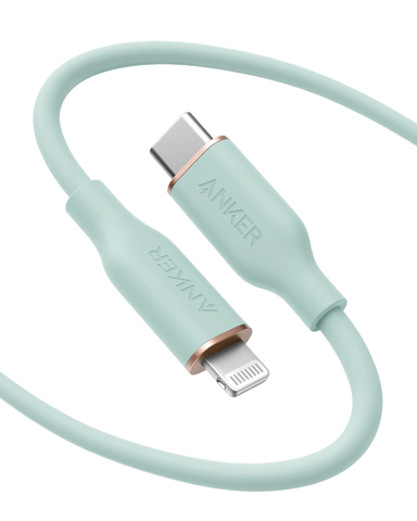 Anker 641 USB-C to Lightning Cable (Flow, 3 ft Silicone)