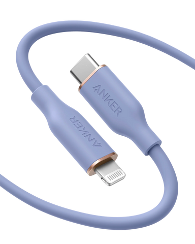Refurbished Anker 641 USB-C to Lightning Cable (Flow, Silicone)