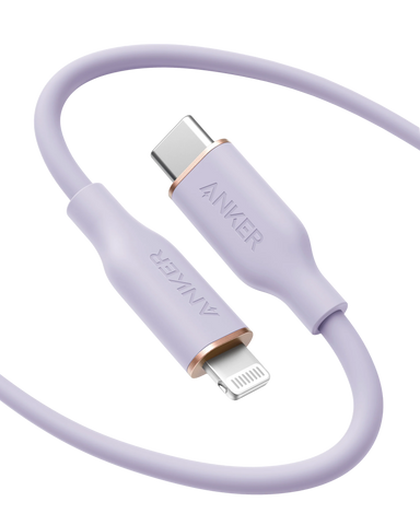 Refurbished Anker 641 USB-C to Lightning Cable (Flow, Silicone)