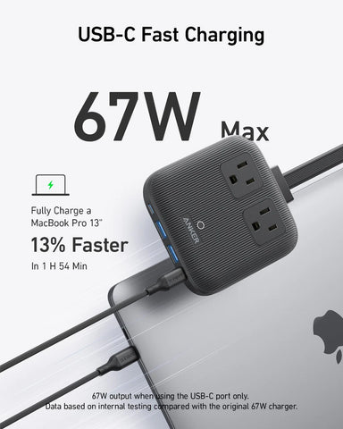 Anker 715 Charger (Nano II 65W) and Anker Nano Charging Station (6-in-1, 67W)