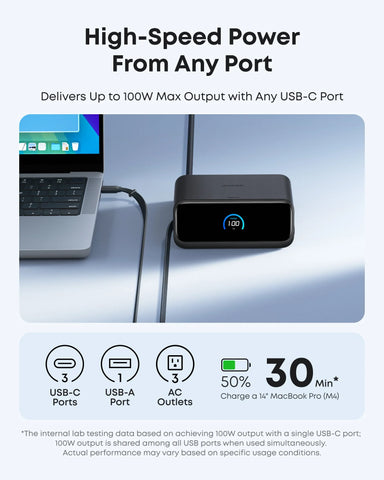 Anker Nano Charging Station (7-in-1, 100W) and Anker Nano Power Bank (10K, 45W, Built-In Retractable USB-C Cable)