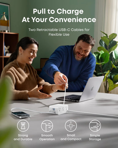 Anker Nano Charging Station (7-in-1, 100W) and Anker Nano Power Bank (10K, 45W, Built-In Retractable USB-C Cable)