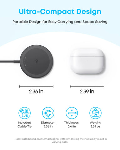 Anker Zolo Magnetic Wireless Charger (2 Pack)