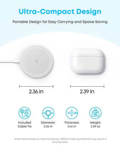 Anker Zolo Magnetic Wireless Charger (2 Pack)