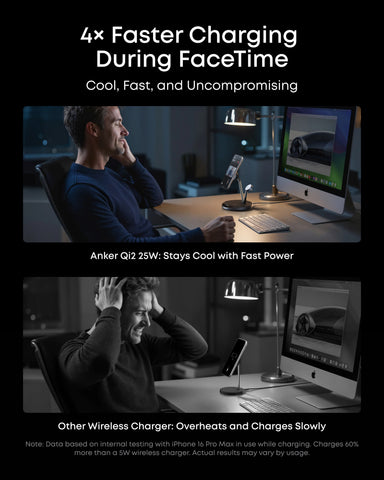 Anker Prime Wireless Charging Station (3-in-1, MagGo, AirCool, Dock Stand)