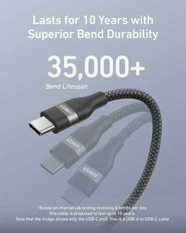 Anker Nano Charging Station (7-in-1, 100W) and Anker USB-A to USB-C Cable