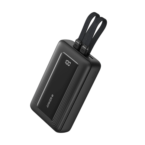 Anker Zolo Power Bank (20K, Built-In USB-C and Lightning Cable)