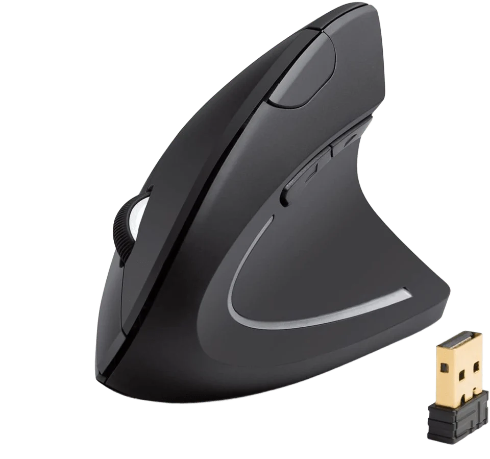 Anker 2.4G Wireless Vertical Ergonomic Optical Mouse