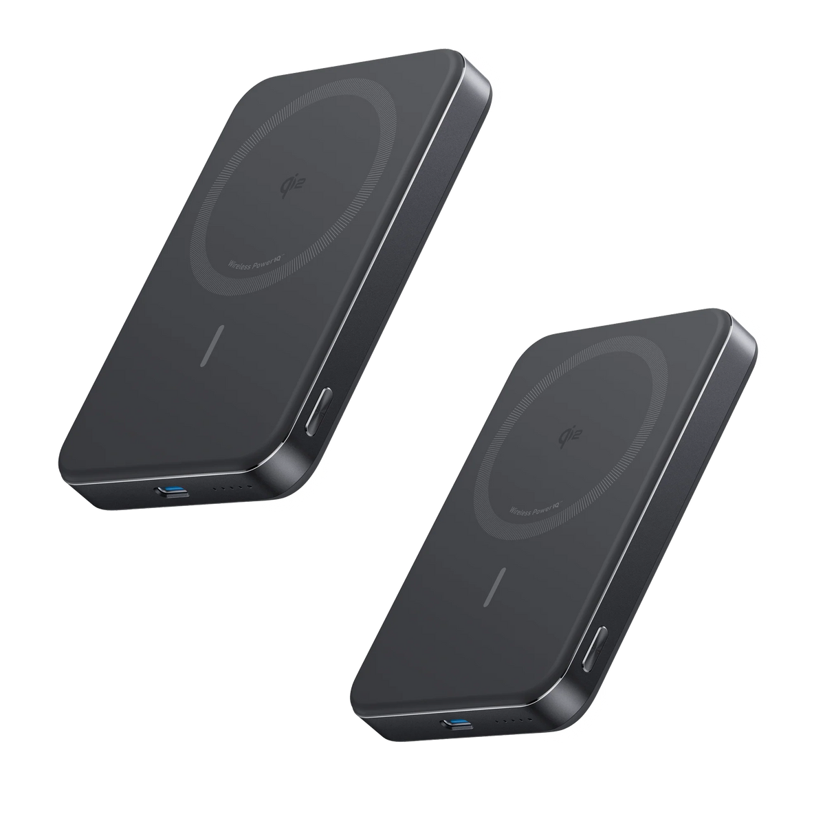 Anker MagGo Power Bank (10K, Slim)  | 2-Pack