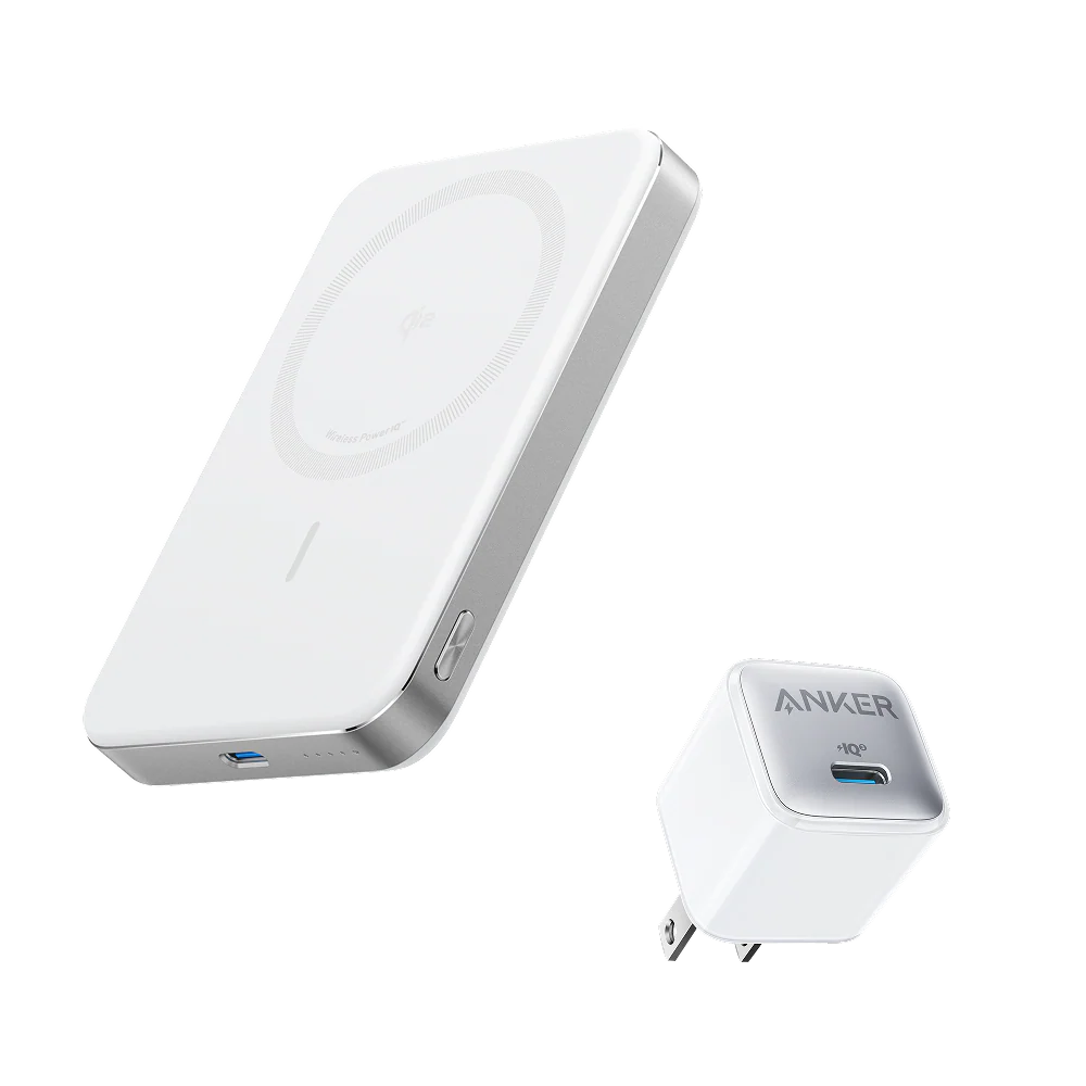 Anker MagGo Power Bank (10K, Slim) and Anker Nano Charger (20W)