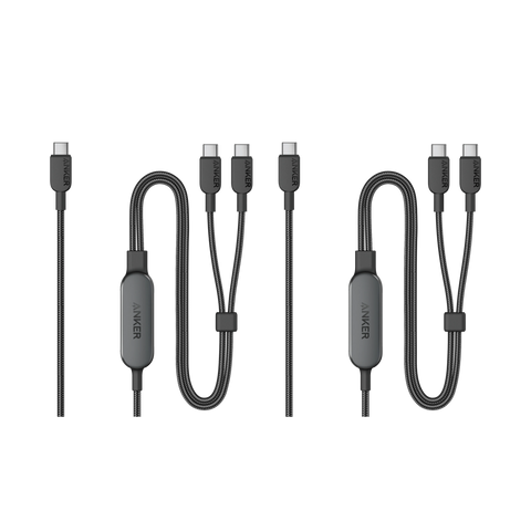 Anker 140W 2-in-1 USB-C to USB-C Cable 2 Pack