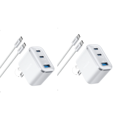 Anker Nano Charger (70W, 3 Ports) -2 Pack