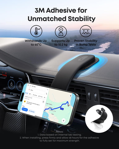 Anker Nano Wireless Car Charger (Magnetic, Detachable Pad)