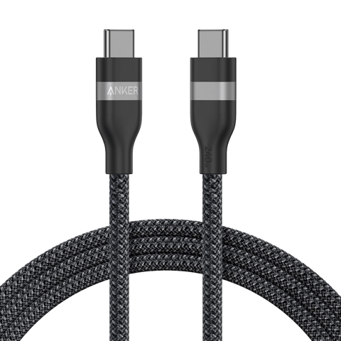 Anker Nano Charger (45W) with USB-C to USB-C Cable and Anker USB-C to USB-C Cable (6 ft, 240W, Upcycled-Braided)