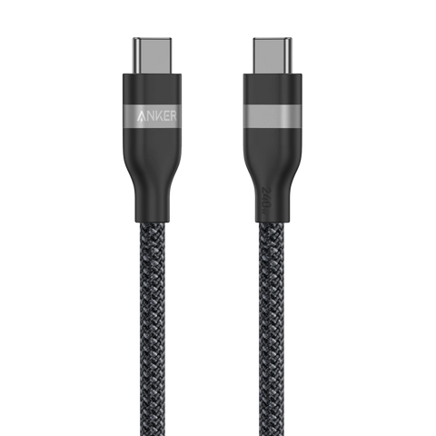 Anker USB-C to USB-C Cable (3 ft / 6 ft, 240W, Upcycled-Braided)