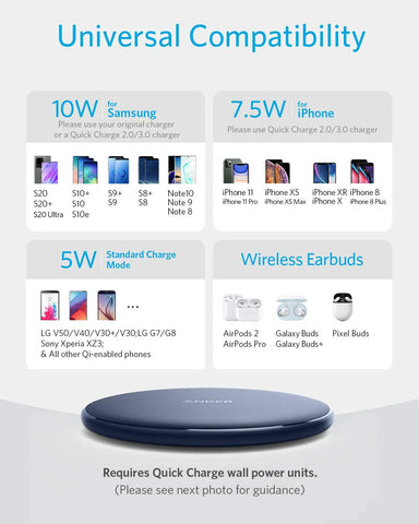 Anker 313 Wireless Charger (Pad)