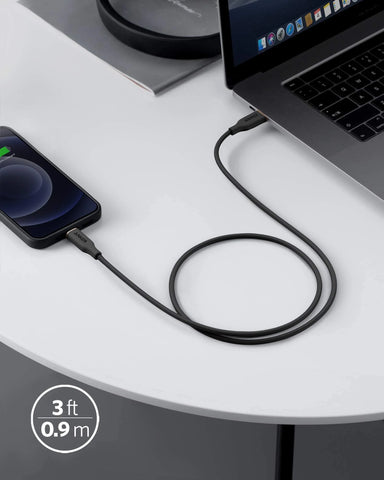 Refurbished Anker 641 USB-C to Lightning Cable (Flow, Silicone)