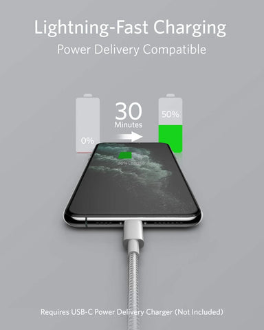 Anker 331 USB-C to Lightning Cable